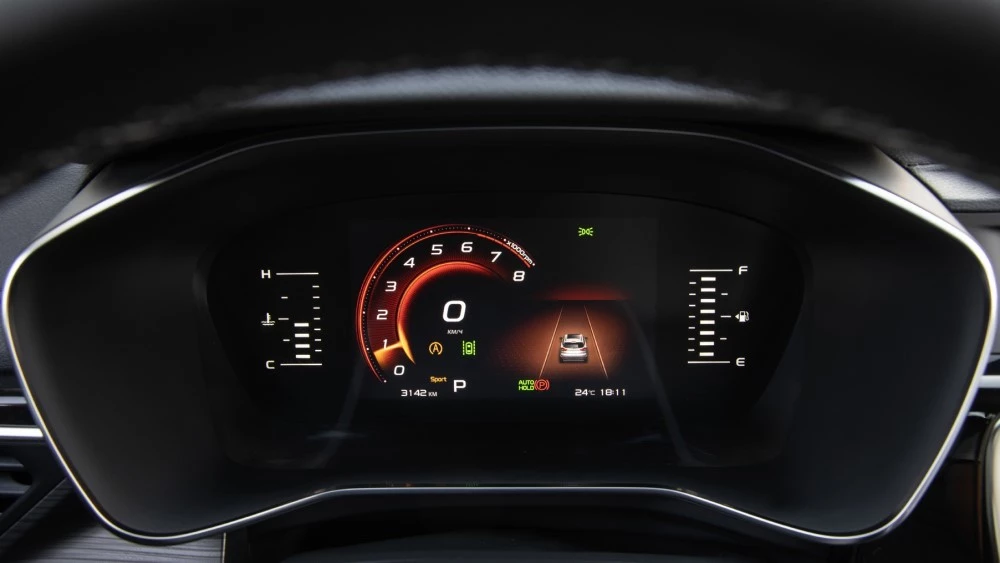 geely atlas pro приборка