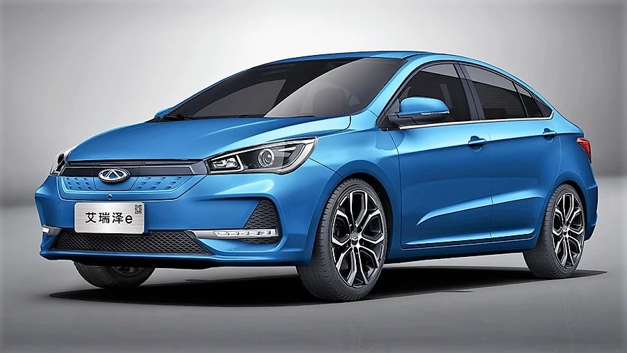 электромобили Chery Arrizo e