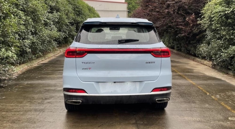 новый Chery Tiggo 7 Pro сзади