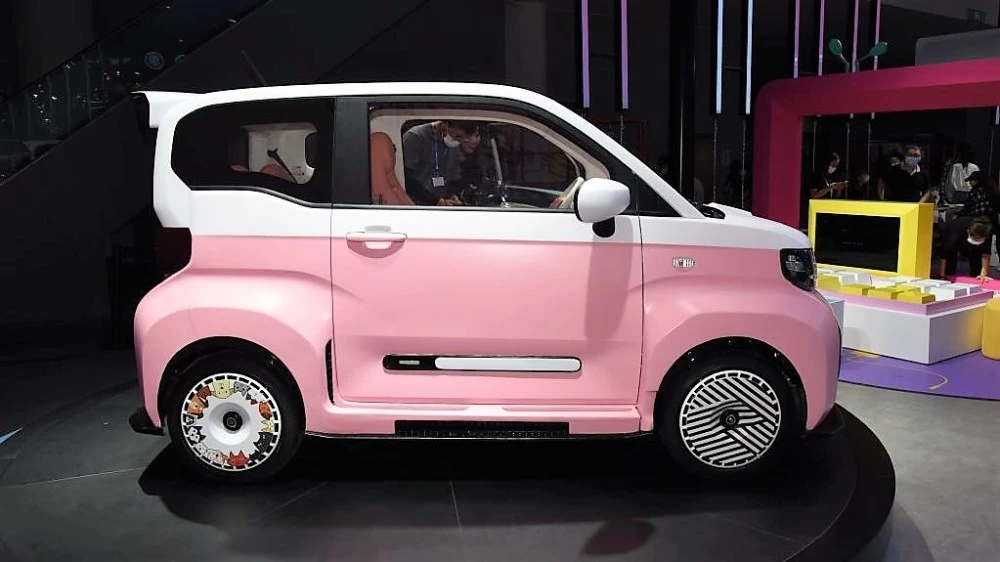 Chery qq1 розовый