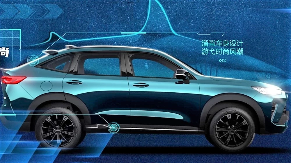 Haval H6S сбоку