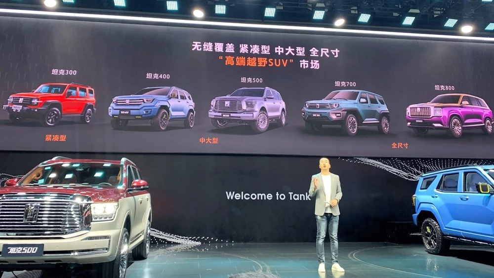 китайский автосалон в чэнду