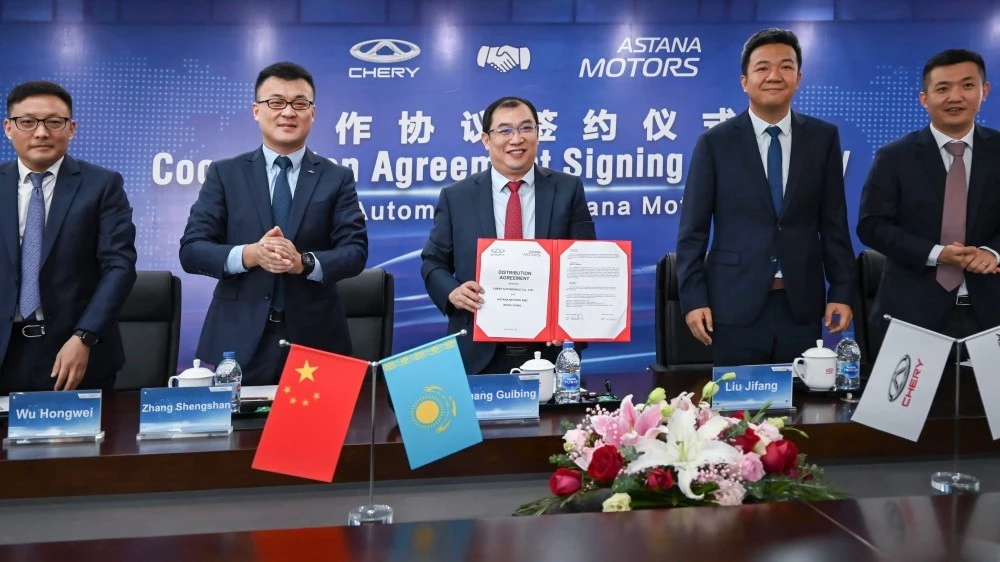 chery в казахстане