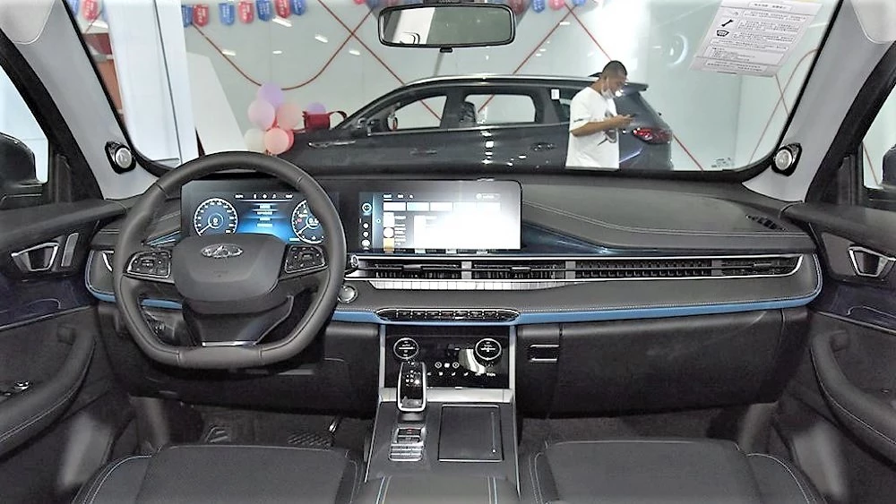 новый chery tiggo 7 pro салон