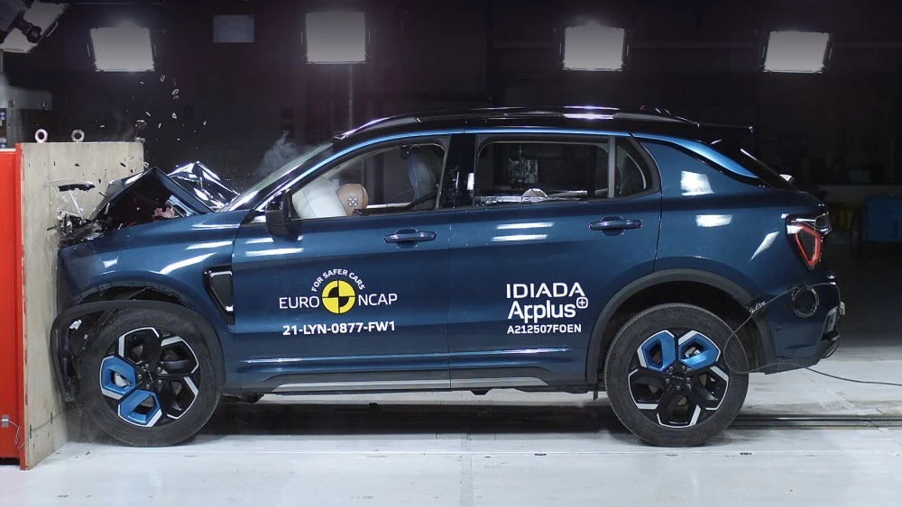 Разбили на удачу. Два китайских кроссовера получили 5 звезд в европейском краш-тесте краш-тест euro ncap lynk co 01