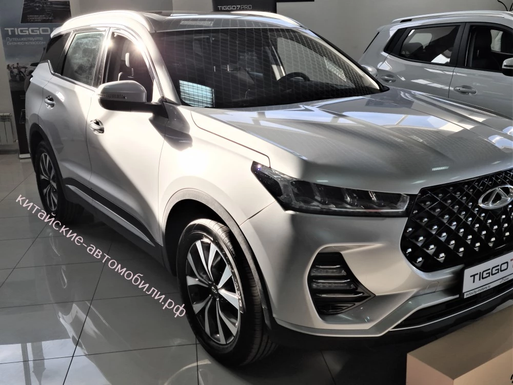 chery tiggo 7 pro 2021 серебристый
