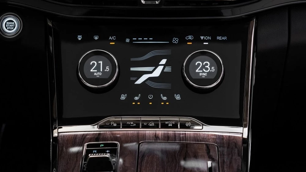 салон exeed vx климат