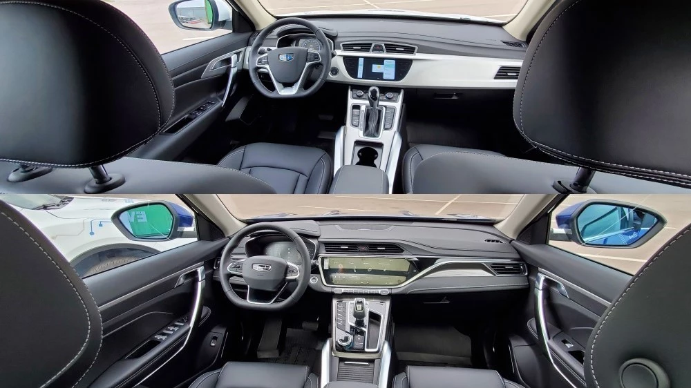 салон Geely Atlas Pro