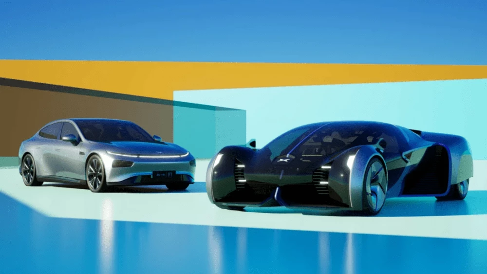 летающие автомобили xpeng