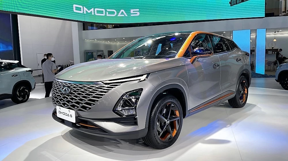 chery omoda 5 гуанчжоу 2021