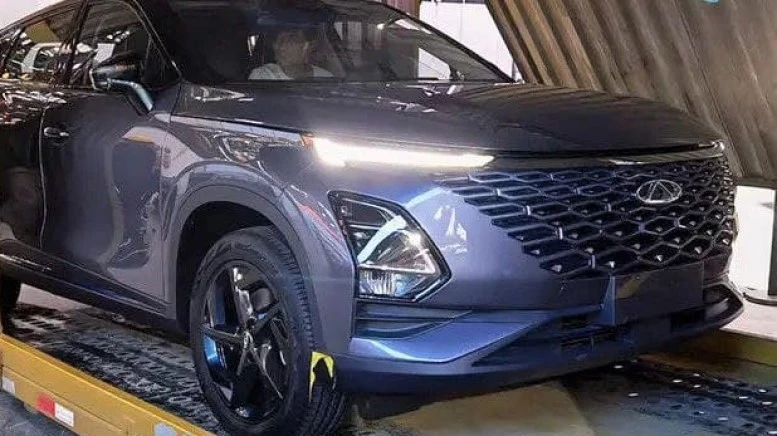 шпионские фото Chery X-C