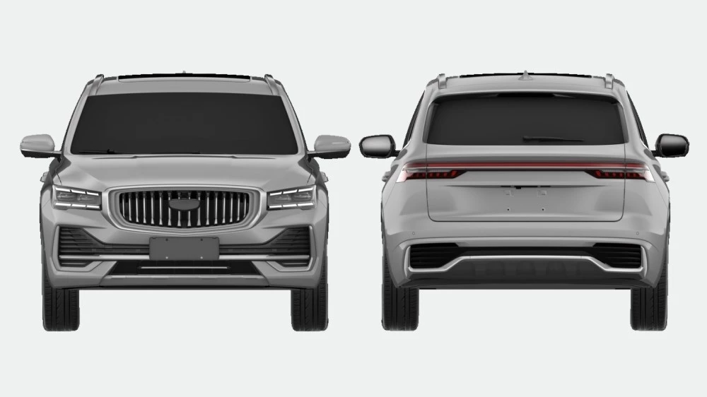 Geelу KX11 дизайн