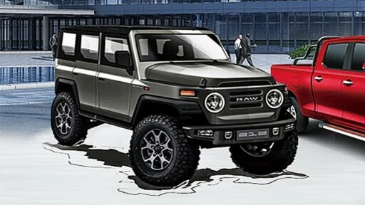 Второе поколение BAIC BJ212