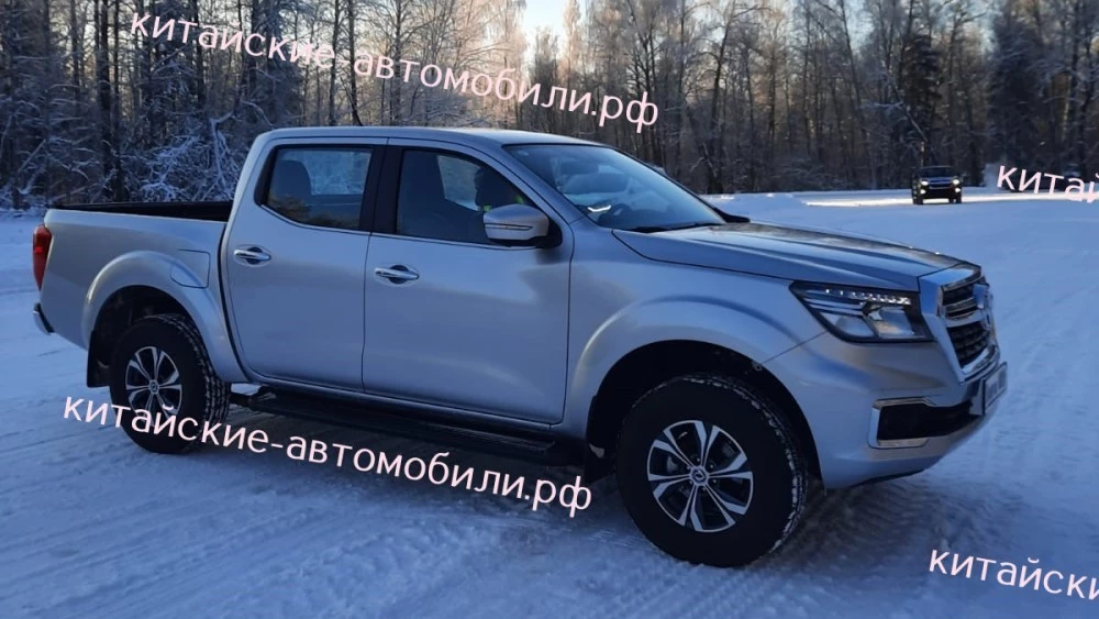 Пикап Dongfeng тестируют в России. Он появится в продаже в 2022 году пикап Dongfeng Rich в России