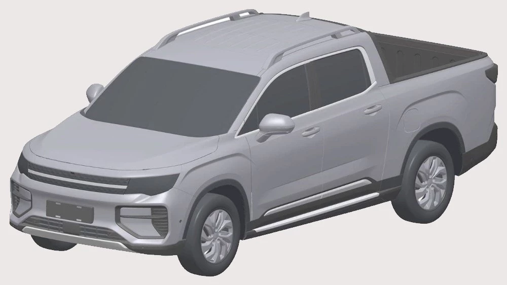 Новый пикап Geely