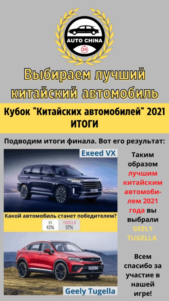 кубок китайских автомобилей