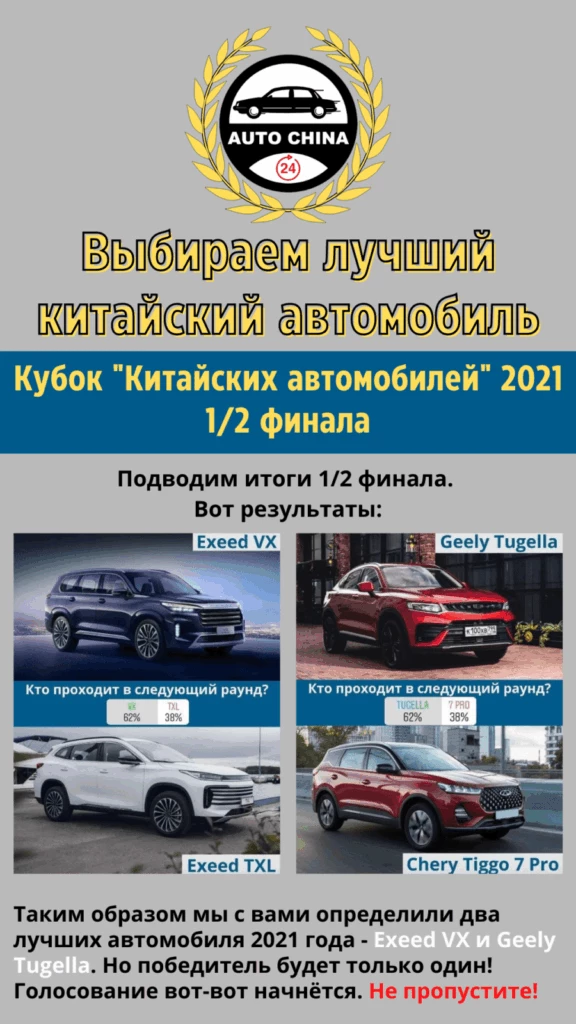 кубок китайских автомобилей