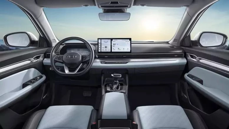 geely emgrand L салон