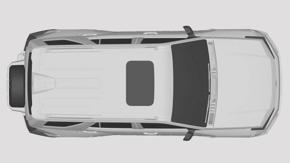 Great Wall запатентовал еще один брутальный внедорожник. Это Tank 400 патентные изображения Tank 400