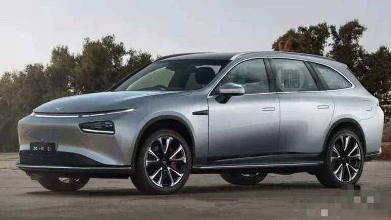 xpeng g9 рендер