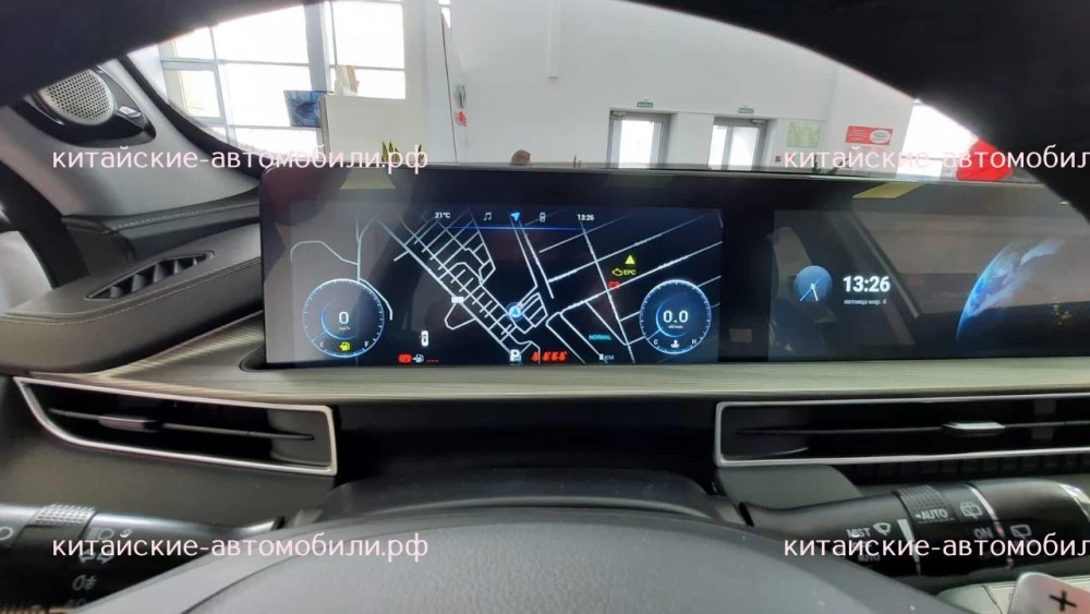 полноприводный Chery tiggo 8 pro max салон