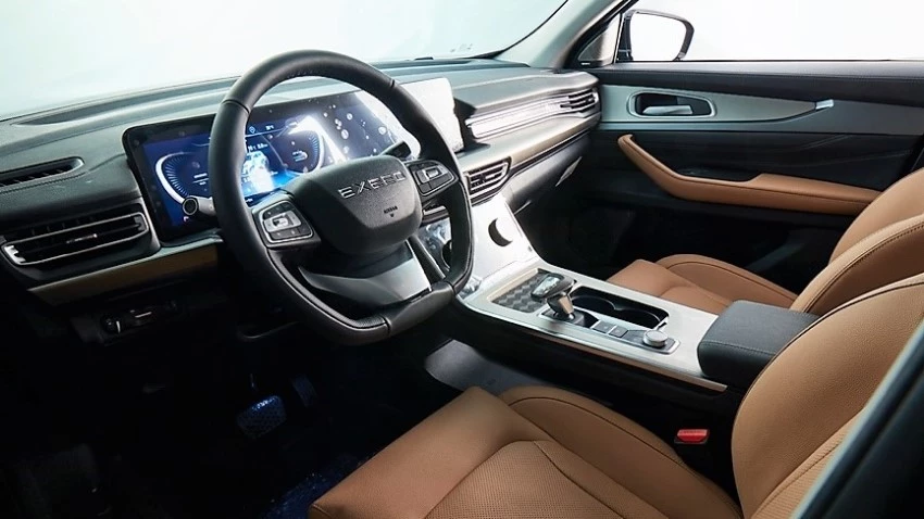 5-местный exeed vx салон