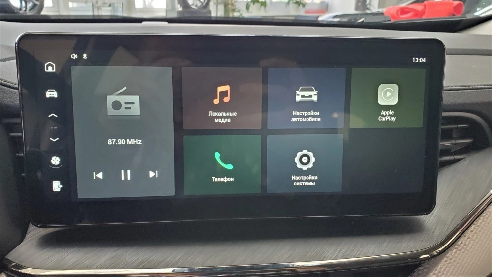 обновленный Haval F7 салон