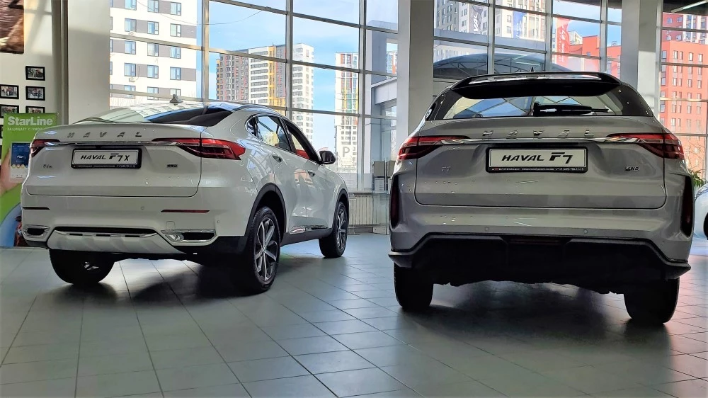 обновленный Haval F7