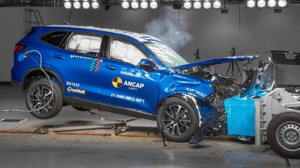 Разбили по-австралийски. Haval H6 доказал безопасность в краш-тесте ANCAP haval h6 краш-тест