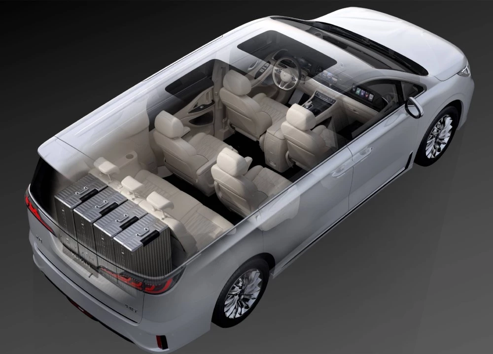 Voyah Dreamer конфигурация салона