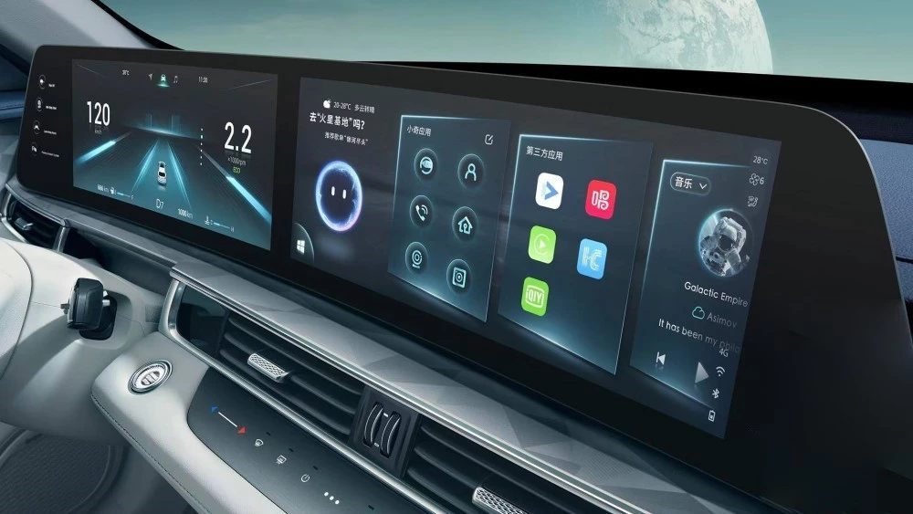 Chery Omoda 5 мультимедиа