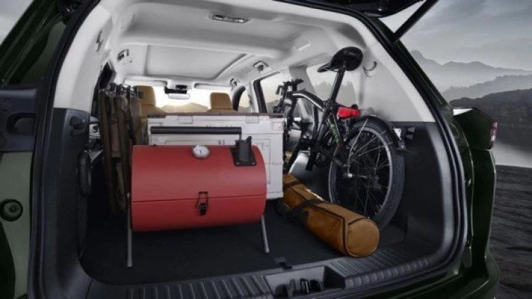 exeed VX 5 мест багажник