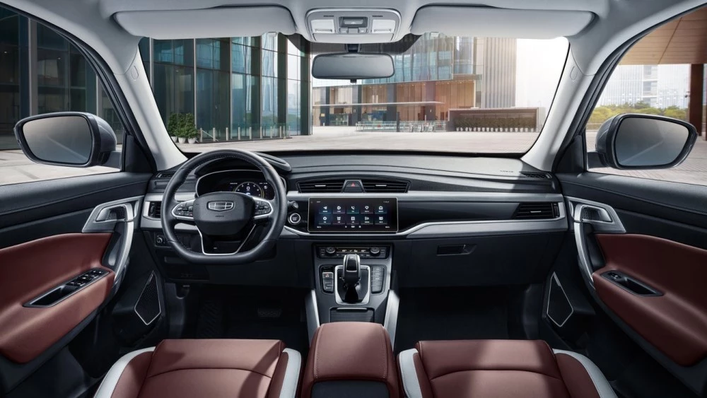 новый geely Atlas Pro 2022 салон