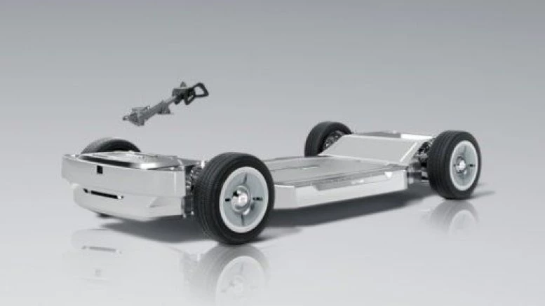 Geely платформа скейтборд