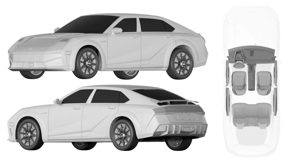дизайн Saloon Mecha Dragon