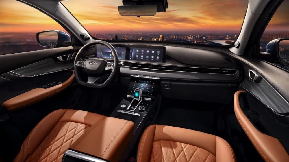 chery tiggo 8 pro max салон