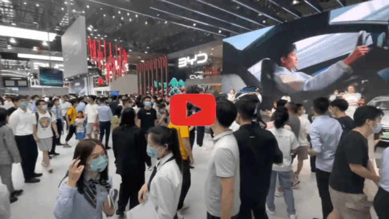 автосалон в Шэньчжэне видео