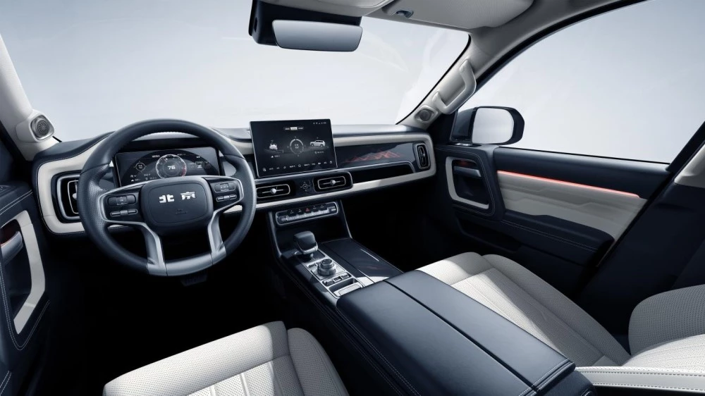 baic bj60 салон