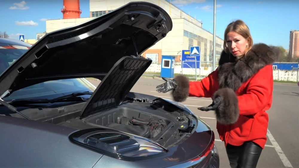 Chery Big Ant eQ5 моторный отсек