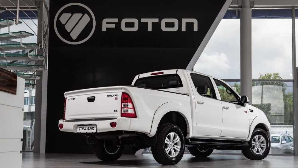 Пикапы Foton Tunland вернутся в Россию. Компания планирует локализовать их сборку foton tunland
