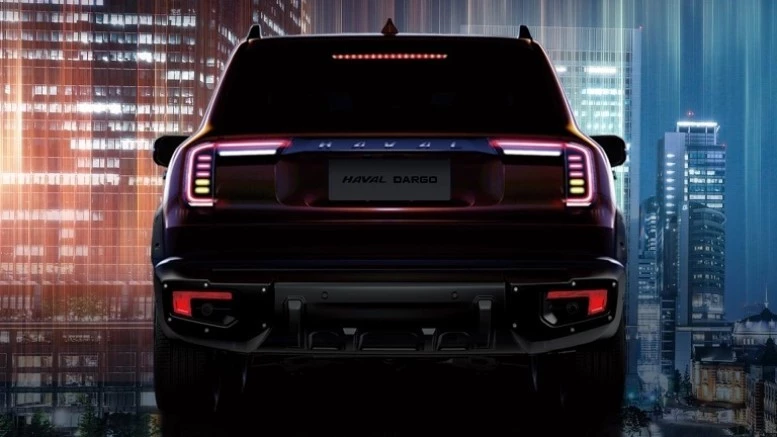 haval dargo дизайн сзади