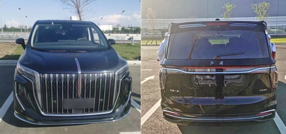 Hongqi HM9 спереди и сзади