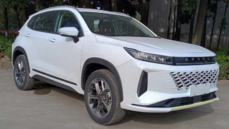 новый Exeed LX спереди