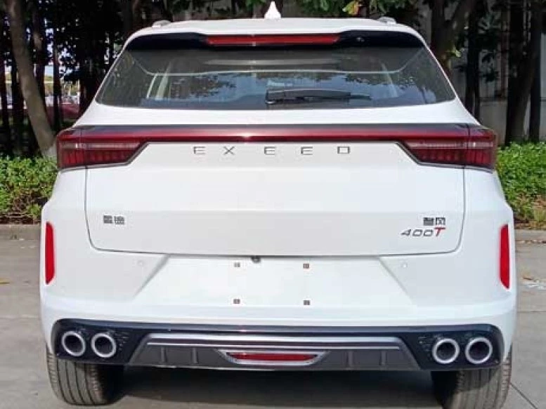 новый Exeed LX сзади