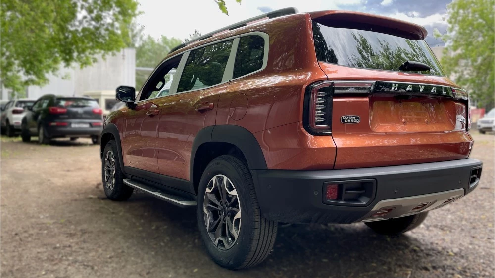 haval dargo сзади