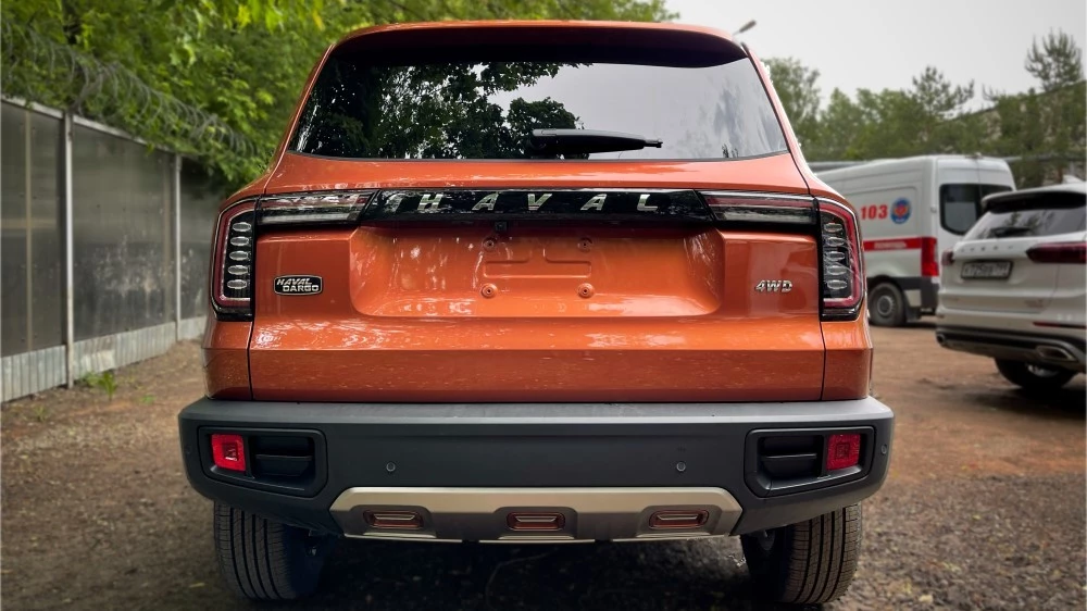 haval dargo сзади