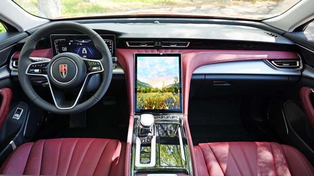 hongqi h5 салон