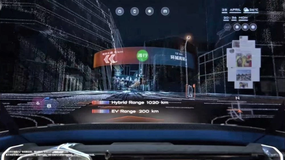 концепт-кар Lynk & Co The Next Day стекло