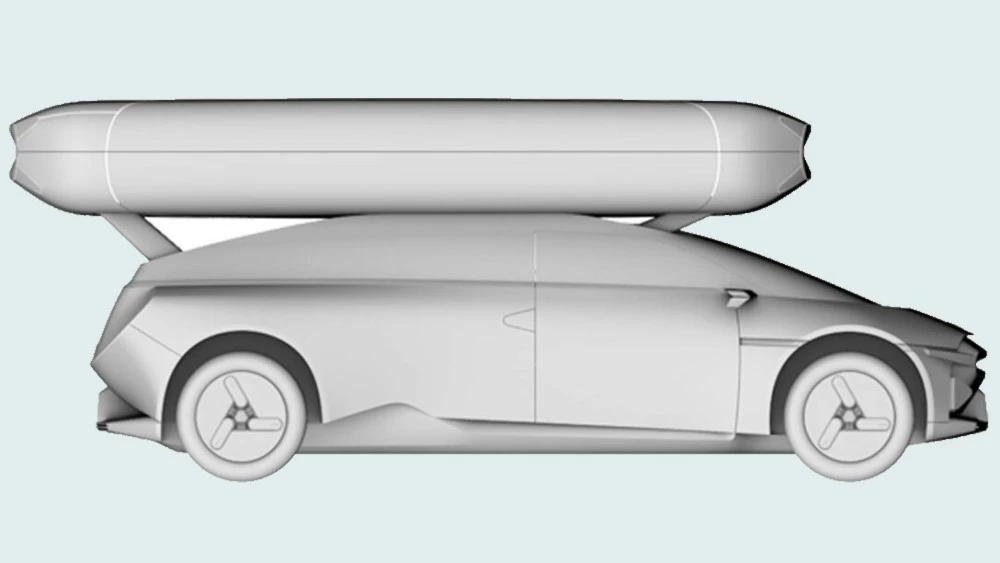 патент на летающий автомобиль xpeng