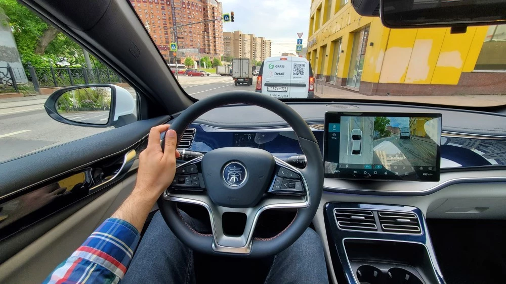 BYD Qin Plus 600 EV салон